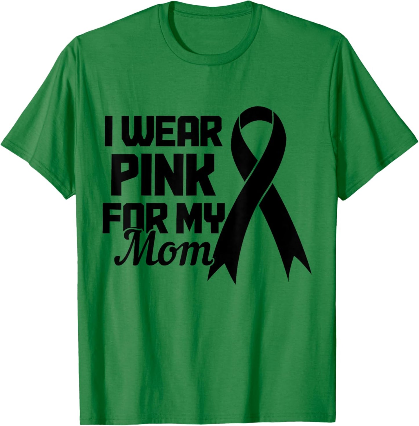 Breast Cancer Awareness Month October Pink Ribbon Support T-Shirt - T-Shirt | Irish Green