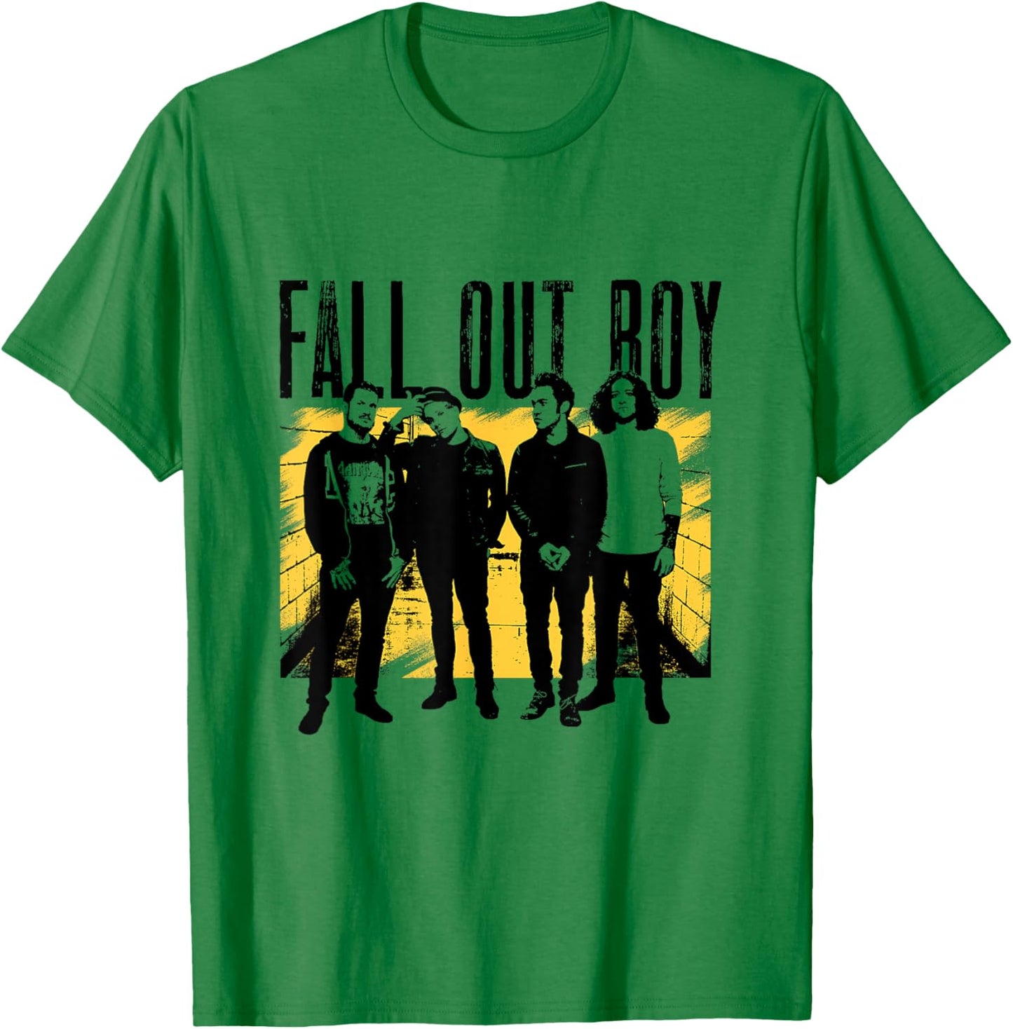 Fall Out Boy – Photo Block , white, S T-Shirt - T-Shirt | Irish Green
