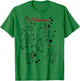 Disney 101 Dalmatians Puppy Names T-Shirt - T-Shirt | Irish Green