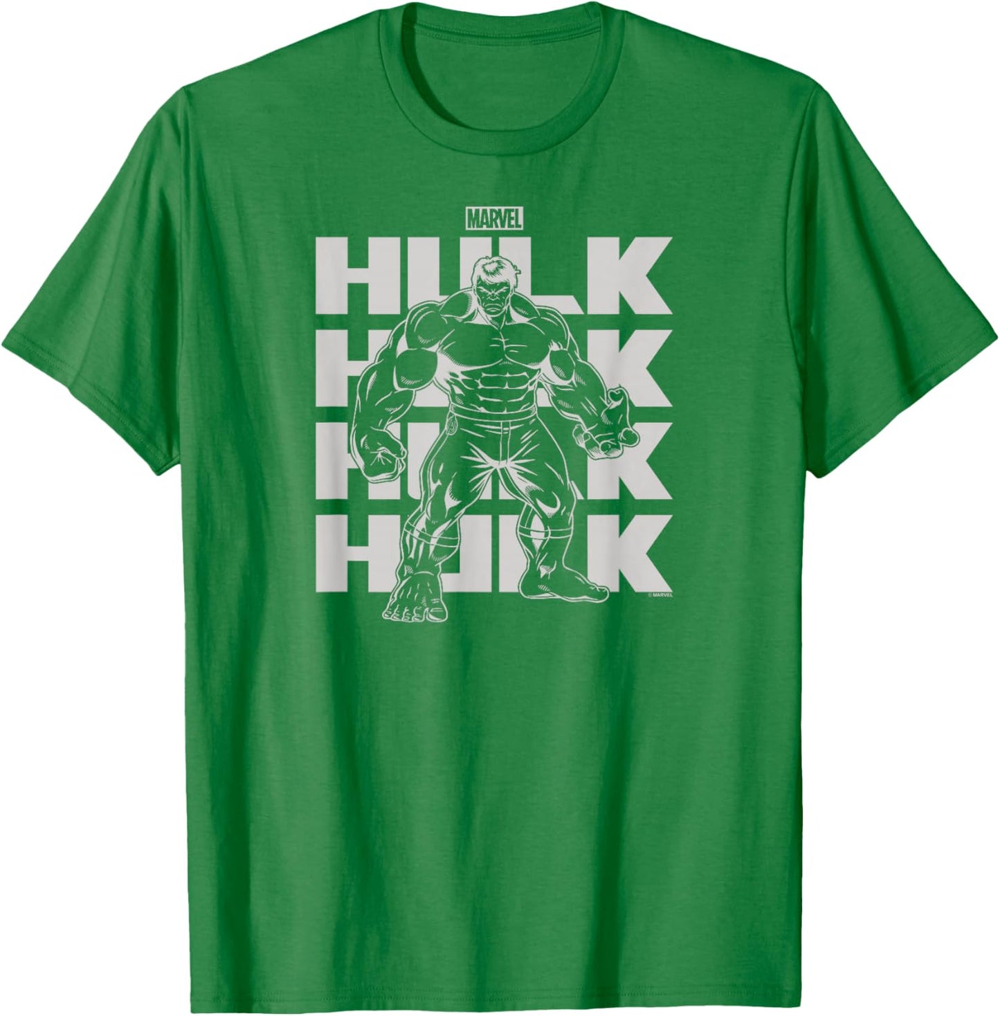 Hulk - Light Monochrome T-Shirt - T-Shirt | Irish Green