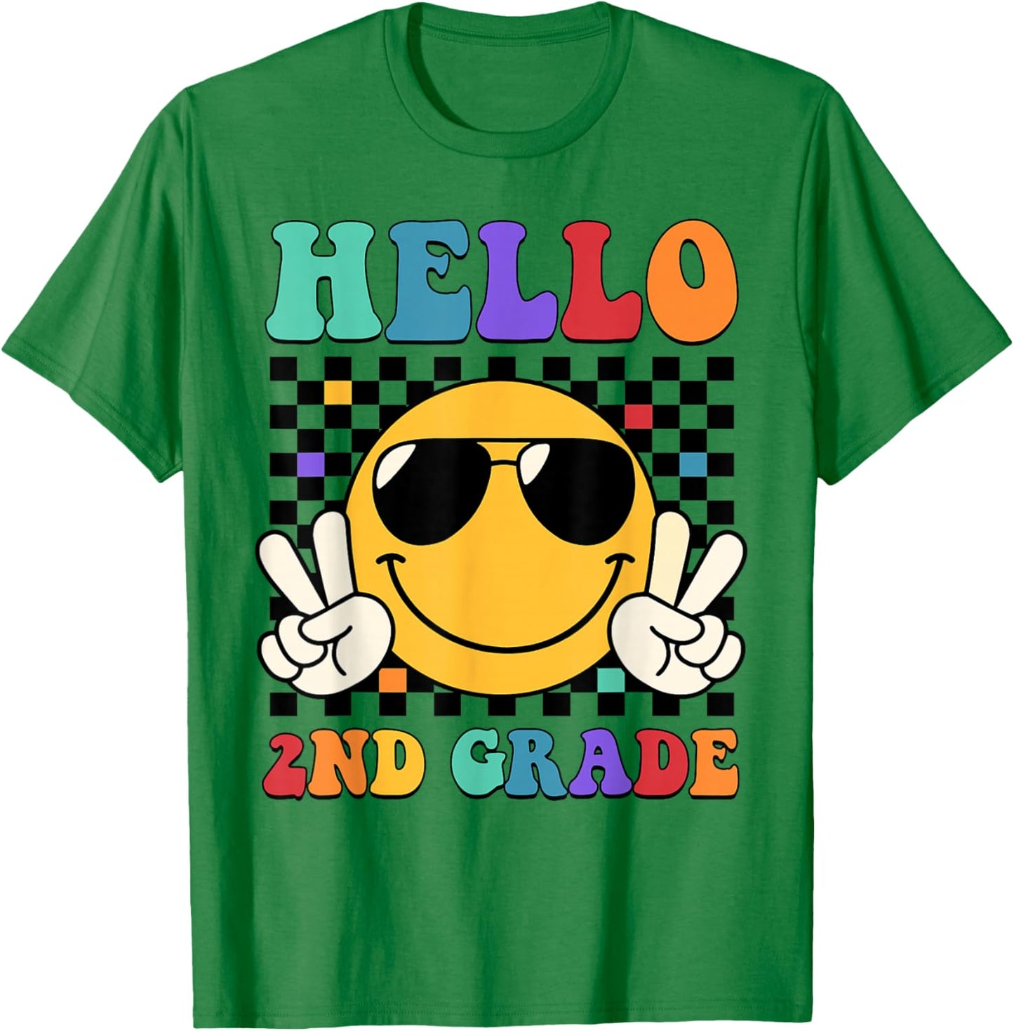 2nd Grade Teacher Shirts, First Day Second Grade Shirt Girls T-Shirt - T-Shirt | Irish Green