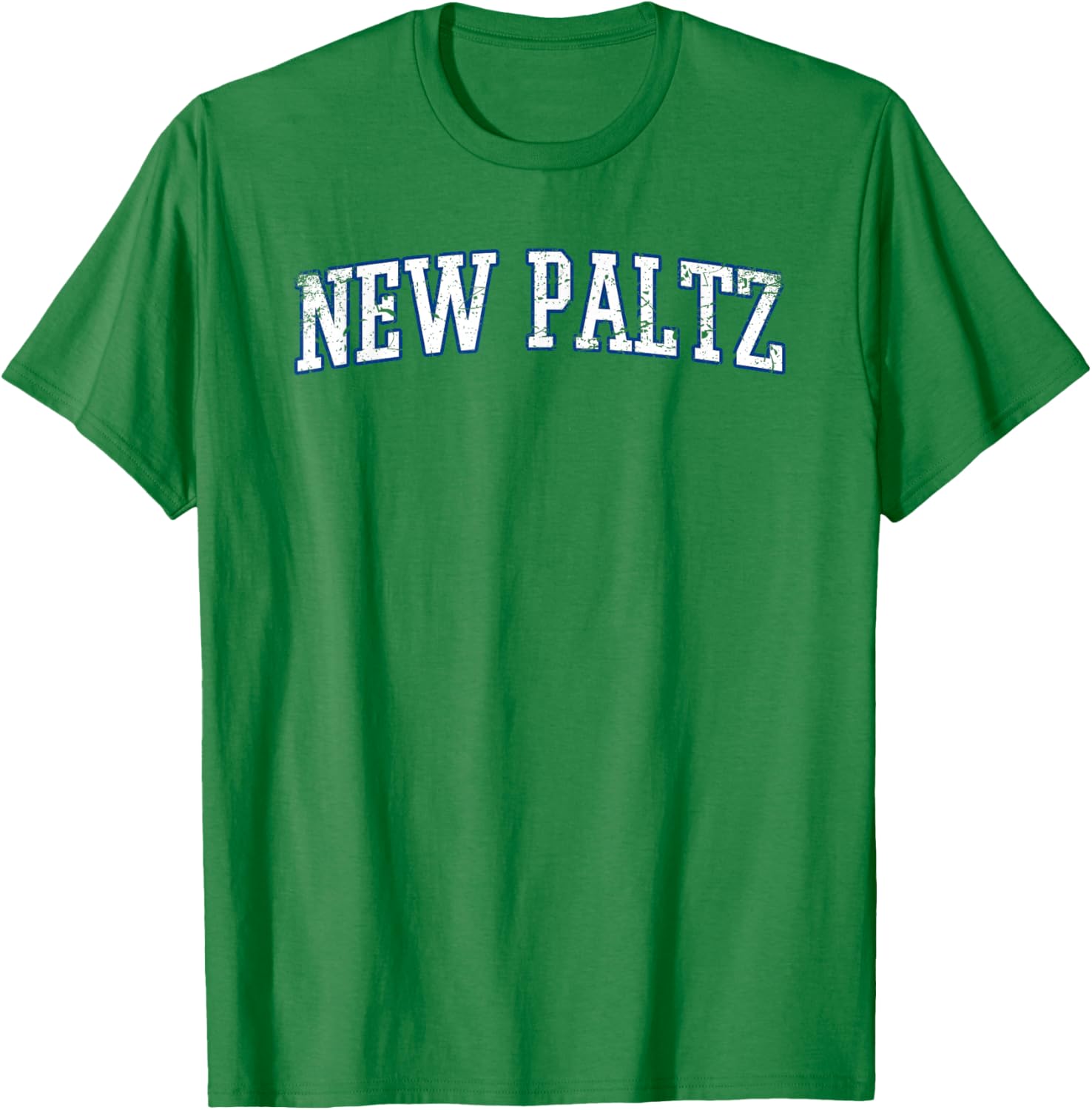 New Paltz NY- Throwback Design - Vintage Worn Classic T-Shirt - T-Shirt | Irish Green