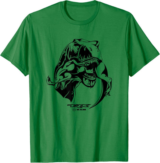 RAM Trucks TRX T-Rex (Black) T-Shirt - T-Shirt | Irish Green