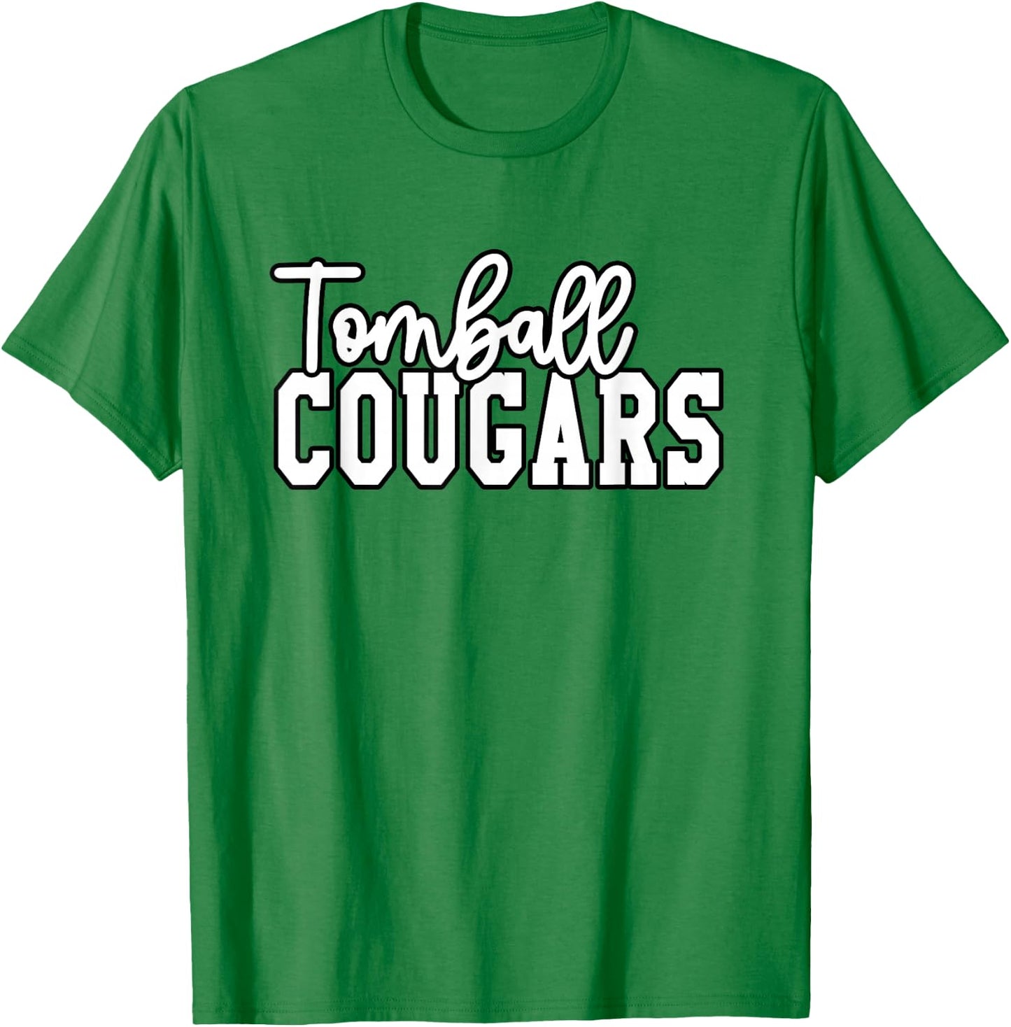 Tomball High School Cougars T-Shirt - T-Shirt | Irish Green