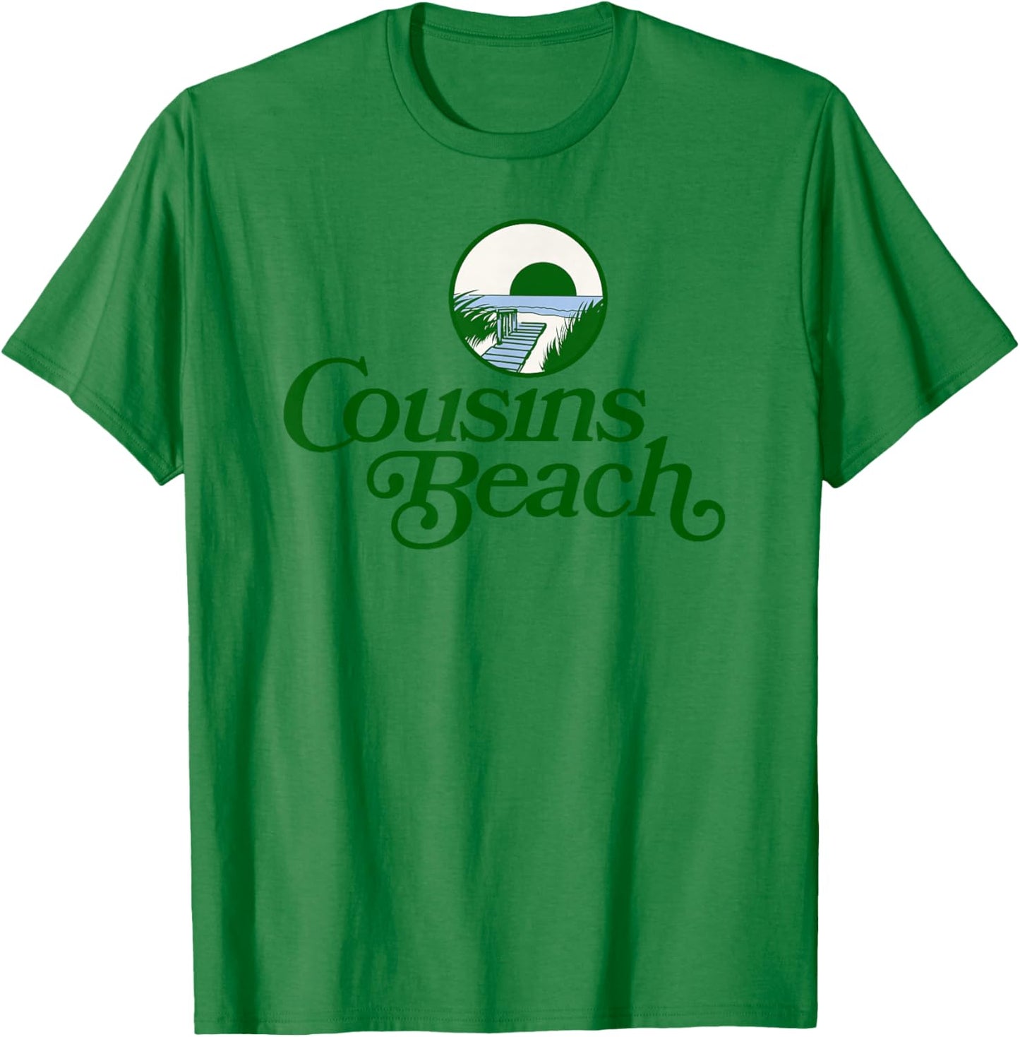 The Summer I Turned Pretty - Cousins Beach Graphic - Gray T-Shirt - T-Shirt | Irish Green