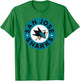 San Jose Sharks Symbol Gray Officially Licensed T-Shirt - T-Shirt | Irish Green