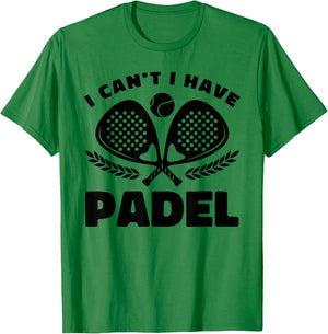 Padel Tennis - Ball Squash Racquet Padel T-Shirt - T-Shirt | Irish Green