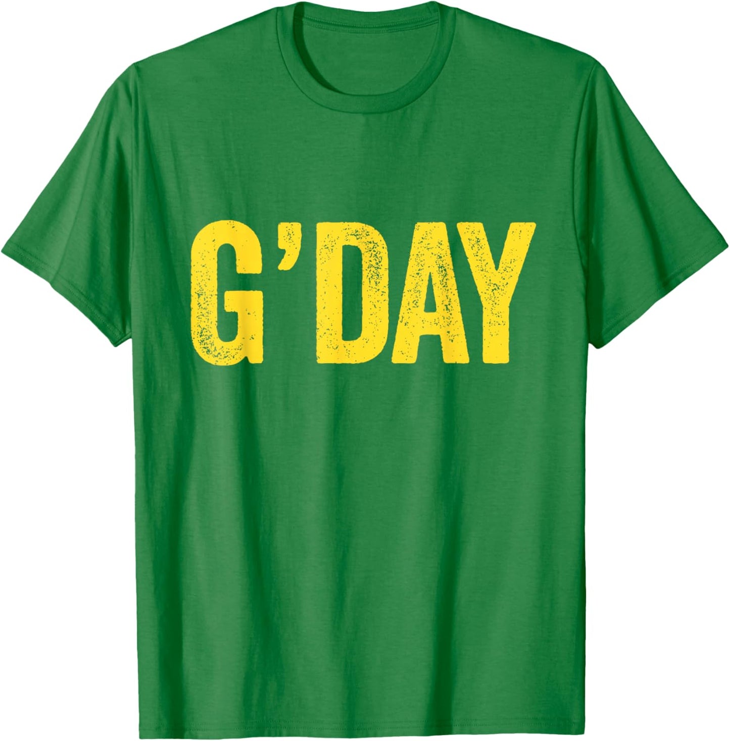 G'day! Australian Slang Australia Adult Men Women Kids T-Shirt - T-Shirt | Irish Green