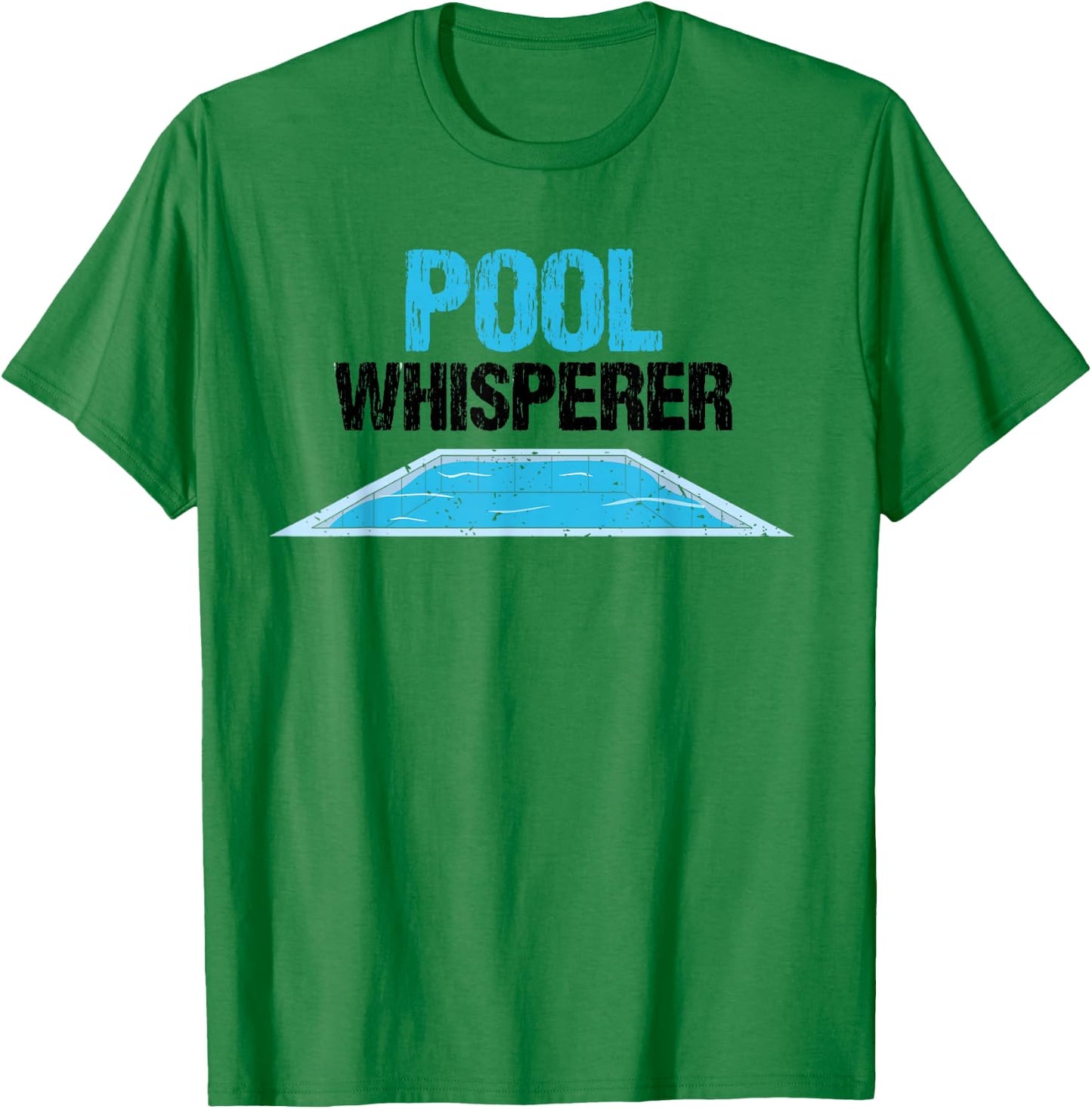 Pool Guy Design for Swimming Pool Boy and Pool Cleaner T-Shirt - T-Shirt | Irish Green