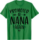 Promoted to Nana Again New Mimi Granny To Be Gigi Grandma T-Shirt - T-Shirt | Irish Green