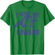 Vintage Fight Me Coward Trash Panda Funny Raccoon T-Shirt - T-Shirt | Irish Green