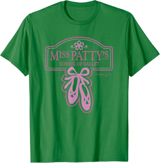 Gilmore Girls Miss Patty's School of Ballet T-Shirt - T-Shirt | Irish Green