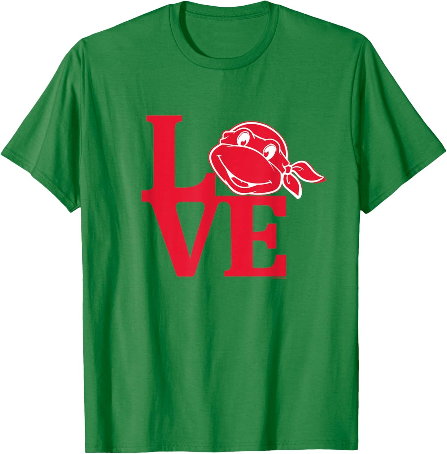 Teenage Mutant Ninja Turtles Valentine's Day LOVE T-Shirt - T-Shirt | Irish Green