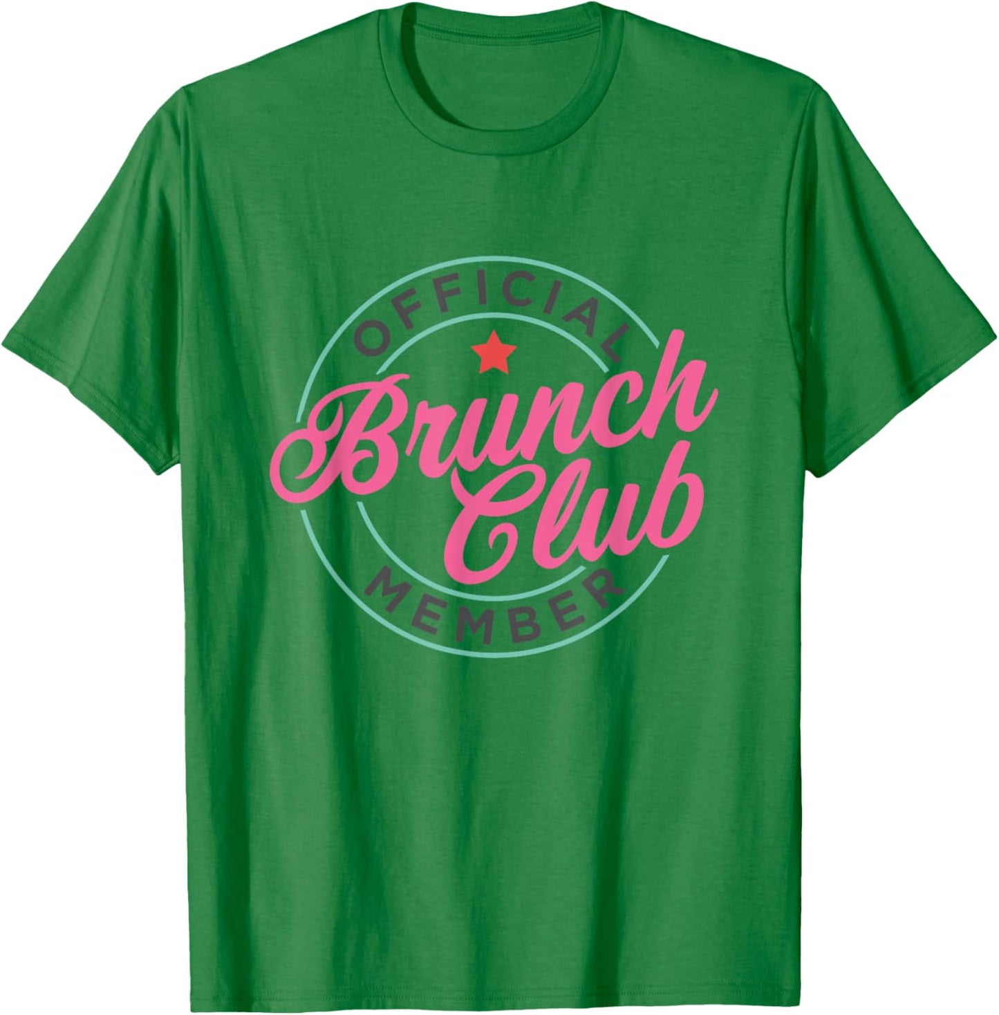 Brunch Club Official Member T-Shirt - T-Shirt | Irish Green