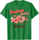 Mother Baby Squad Postpartum Nurse Groovy Nursing Valentines T-Shirt - T-Shirt | Irish Green