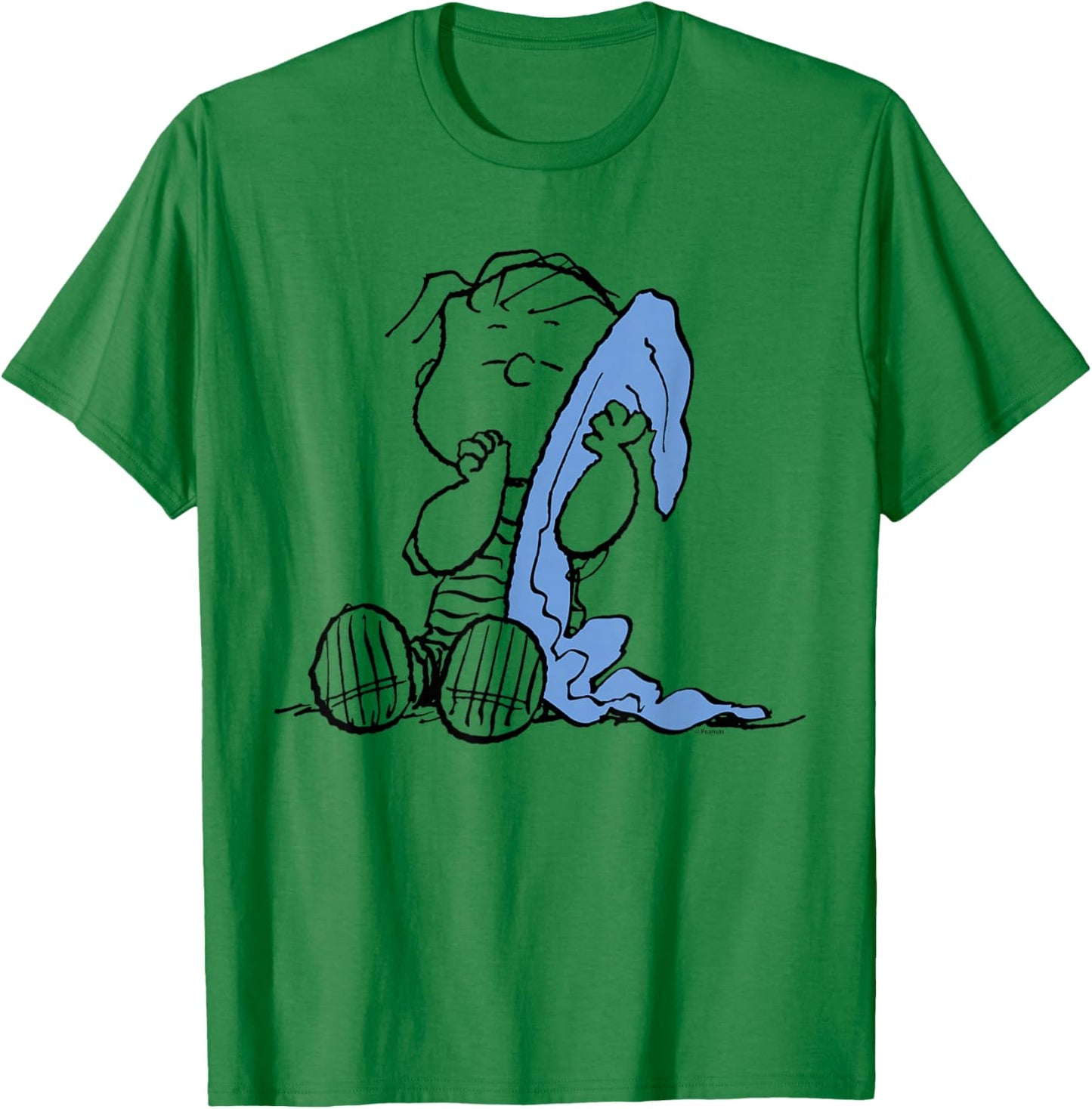 Peanuts - Linus Blanket T-Shirt - T-Shirt | Irish Green