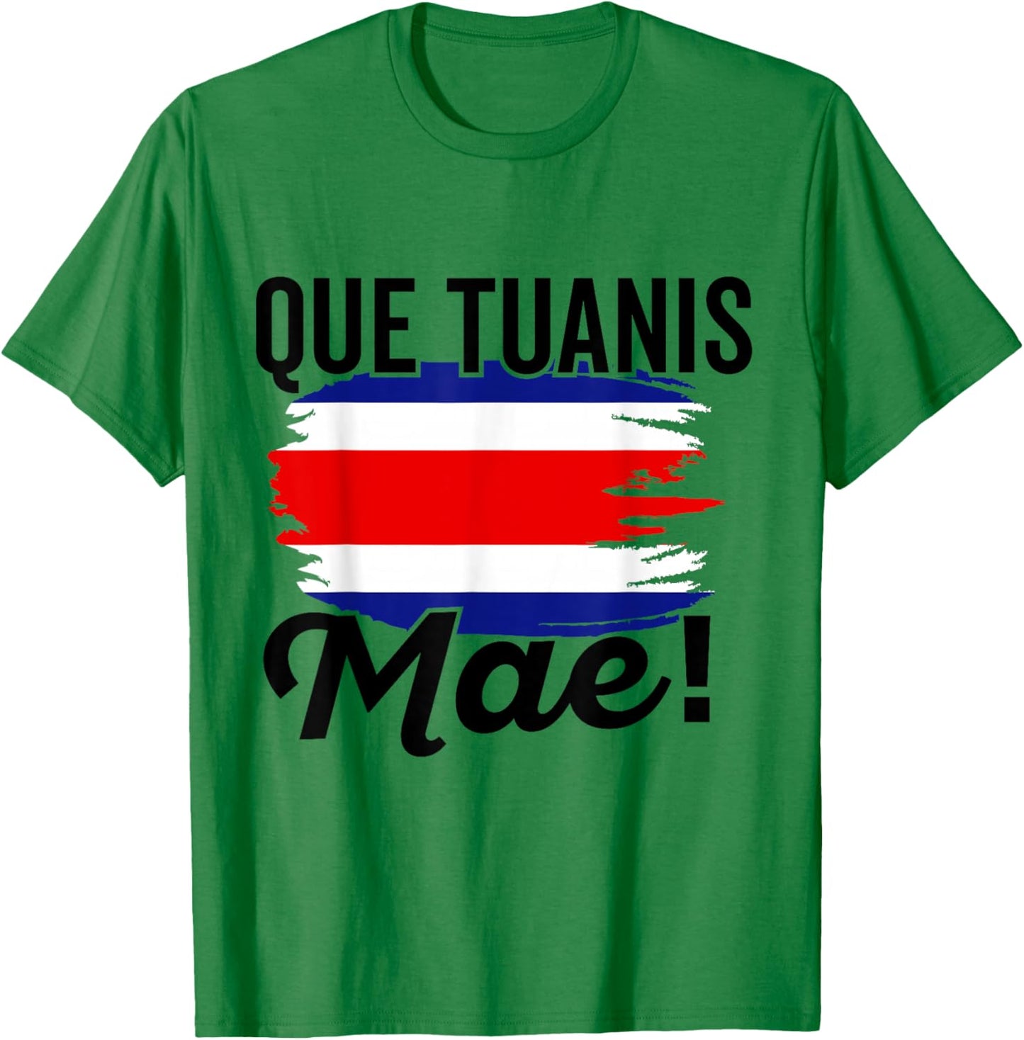 Costa Rica Flag Men Women Costa Rican Camiseta Hombre Mujer T-Shirt - T-Shirt | Irish Green