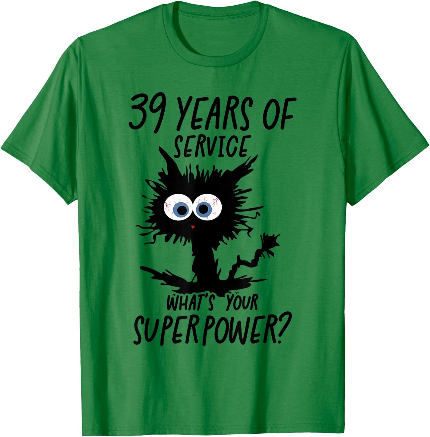 I Survived 39 Years Of Of Service T-Shirt - T-Shirt | Irish Green