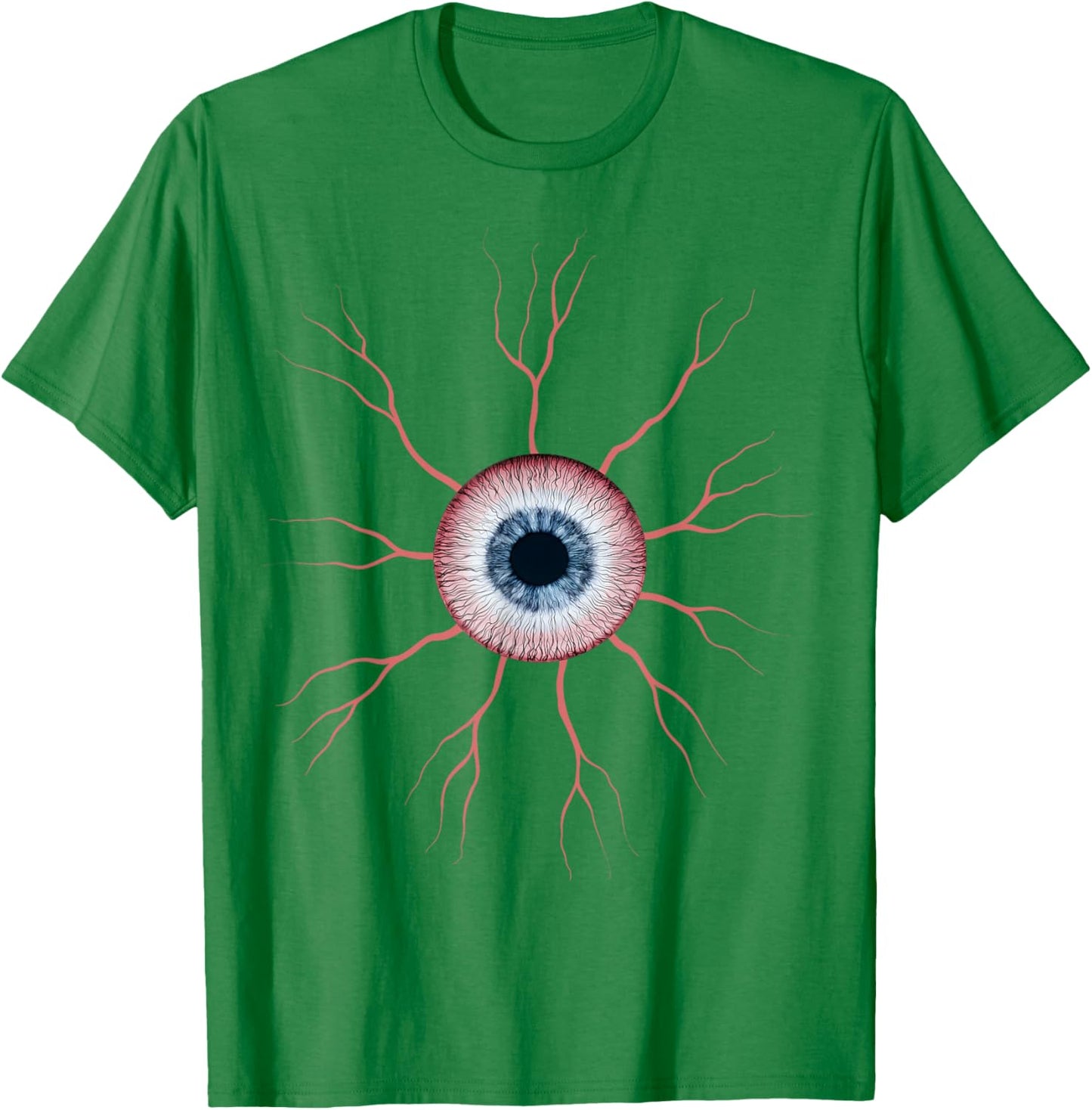 Funny Pink Eye Ball Halloween Eyeball T-Shirt - T-Shirt | Irish Green