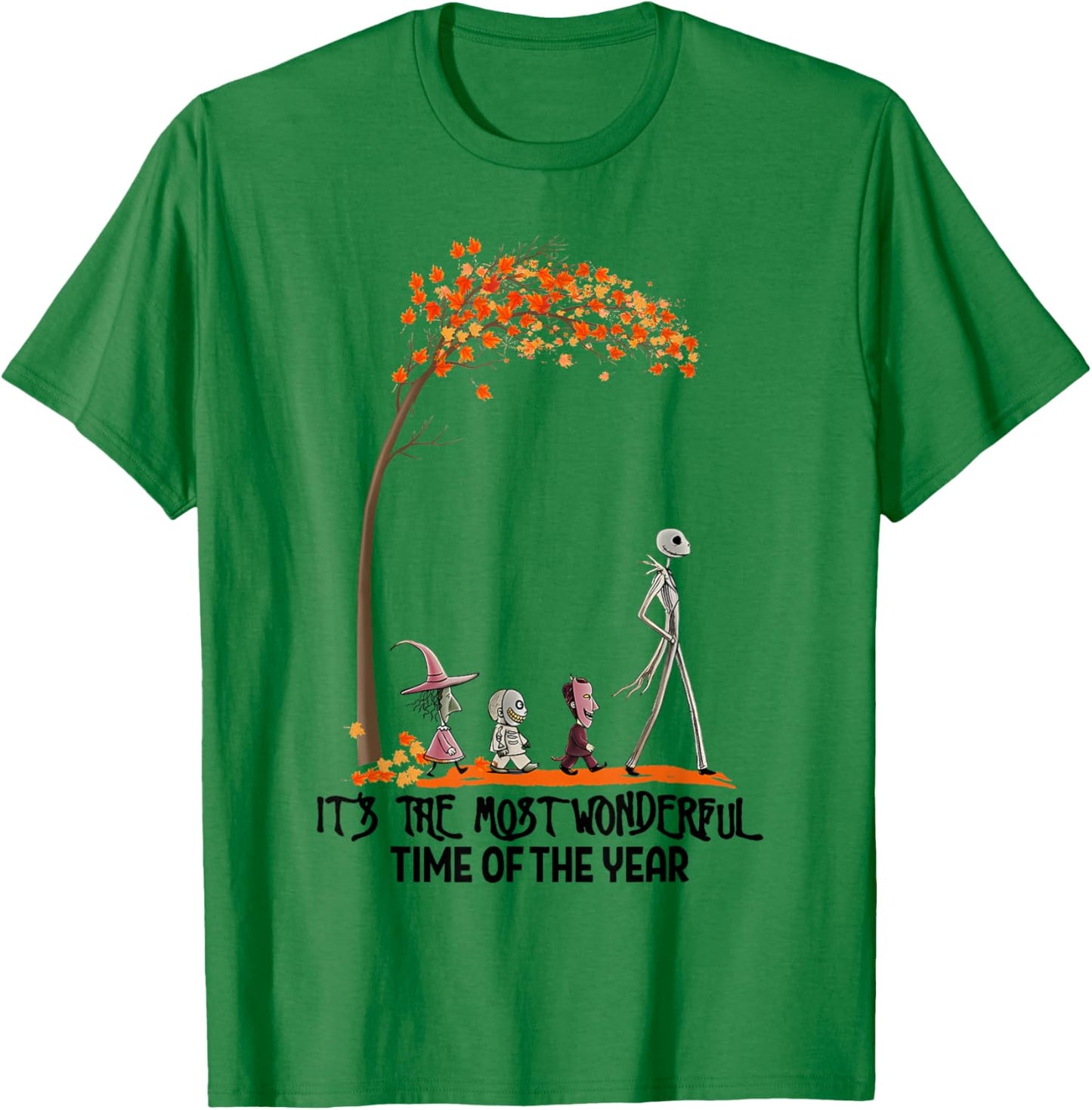 It's The Most Wonderful Time Of The Year Autumn Fall T-Shirt - T-Shirt | Irish Green