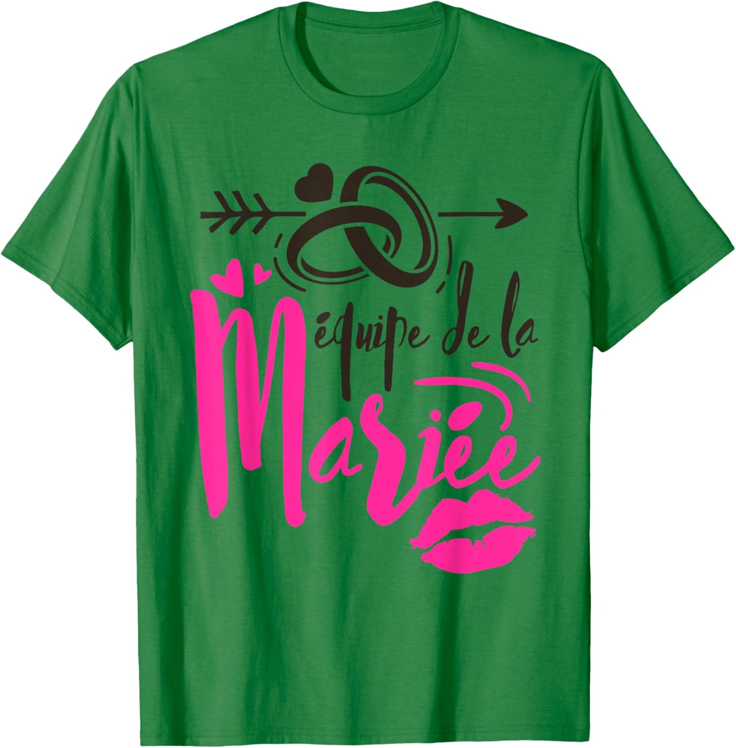 Team Bride EVJF Team Bride Future Bride Team , white, S T-Shirt - T-Shirt | Irish Green