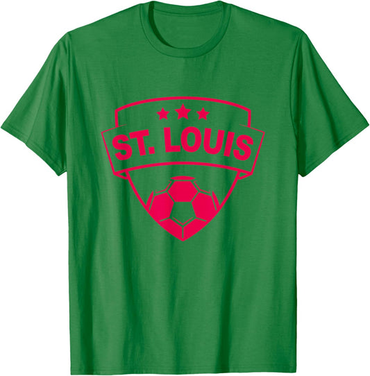 ST. LOUIS - Throwback Design - Classic T-Shirt - T-Shirt | Irish Green