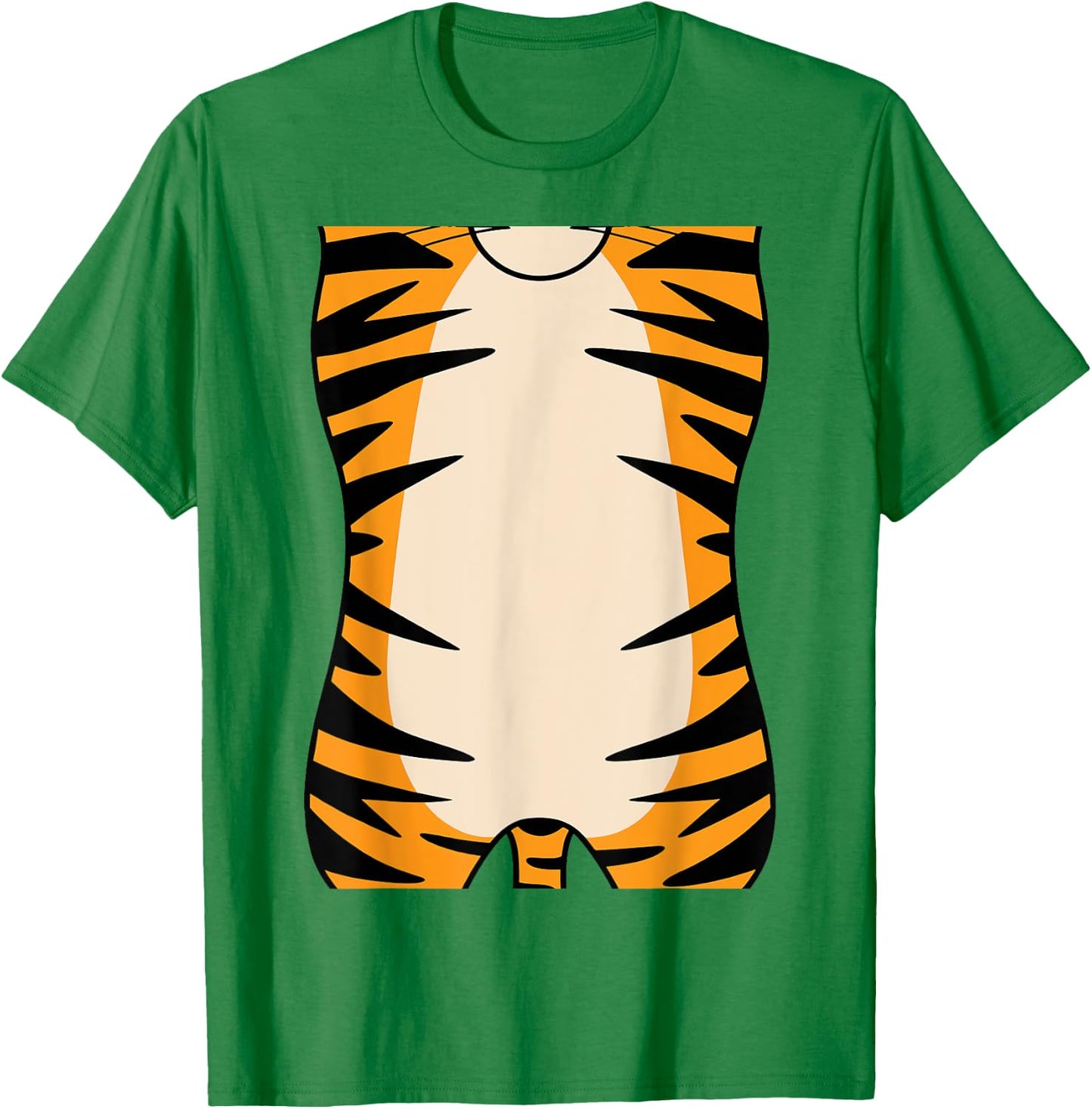 Tiger Shirt Adult Kids Men Women Tiger Costume T-Shirt - T-Shirt | Irish Green