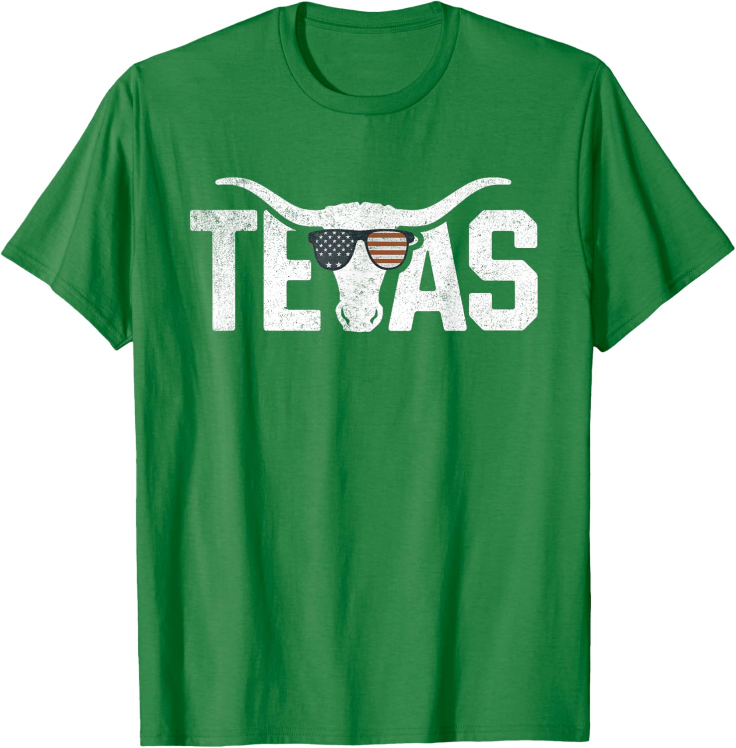 Texas Vintage Retro T-Shirt - T-Shirt | Irish Green