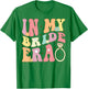 In My Bride Era Groovy Bachelorette Wedding Engagement T-Shirt - T-Shirt | Irish Green