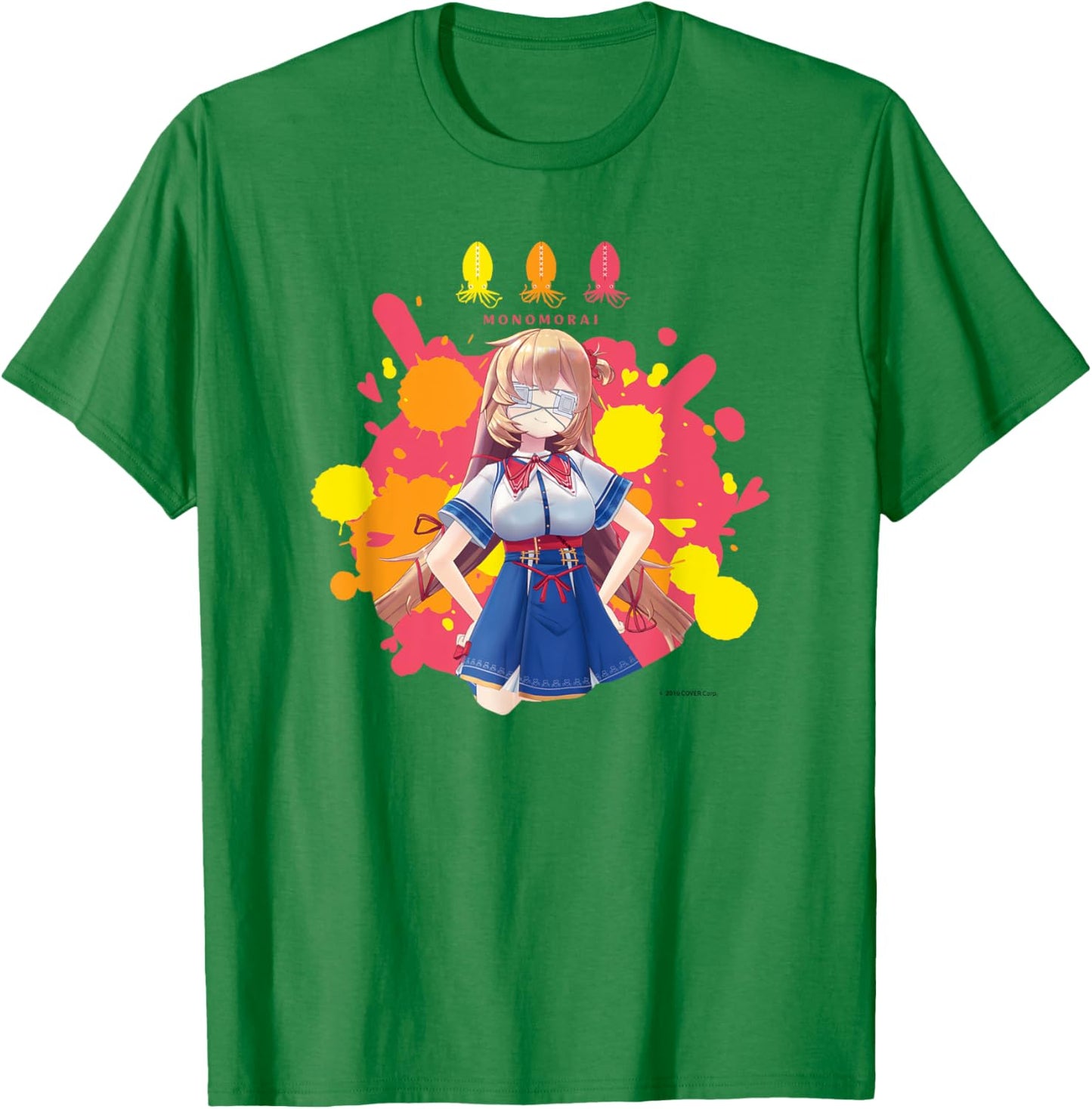 【Akai Haato】holo no graffiti Greatest Moments Ver.2 T-Shirt - T-Shirt | Irish Green
