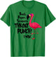 Rock Paper Scissors Throat Punch I Win Flamingo T-Shirt - T-Shirt | Irish Green