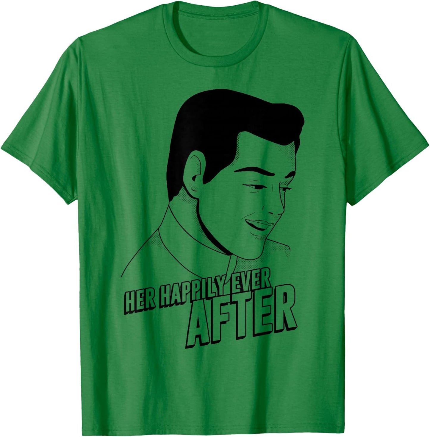Disney Cinderella Her Happily Ever After Graphic T-Shirt - T-Shirt | Irish Green