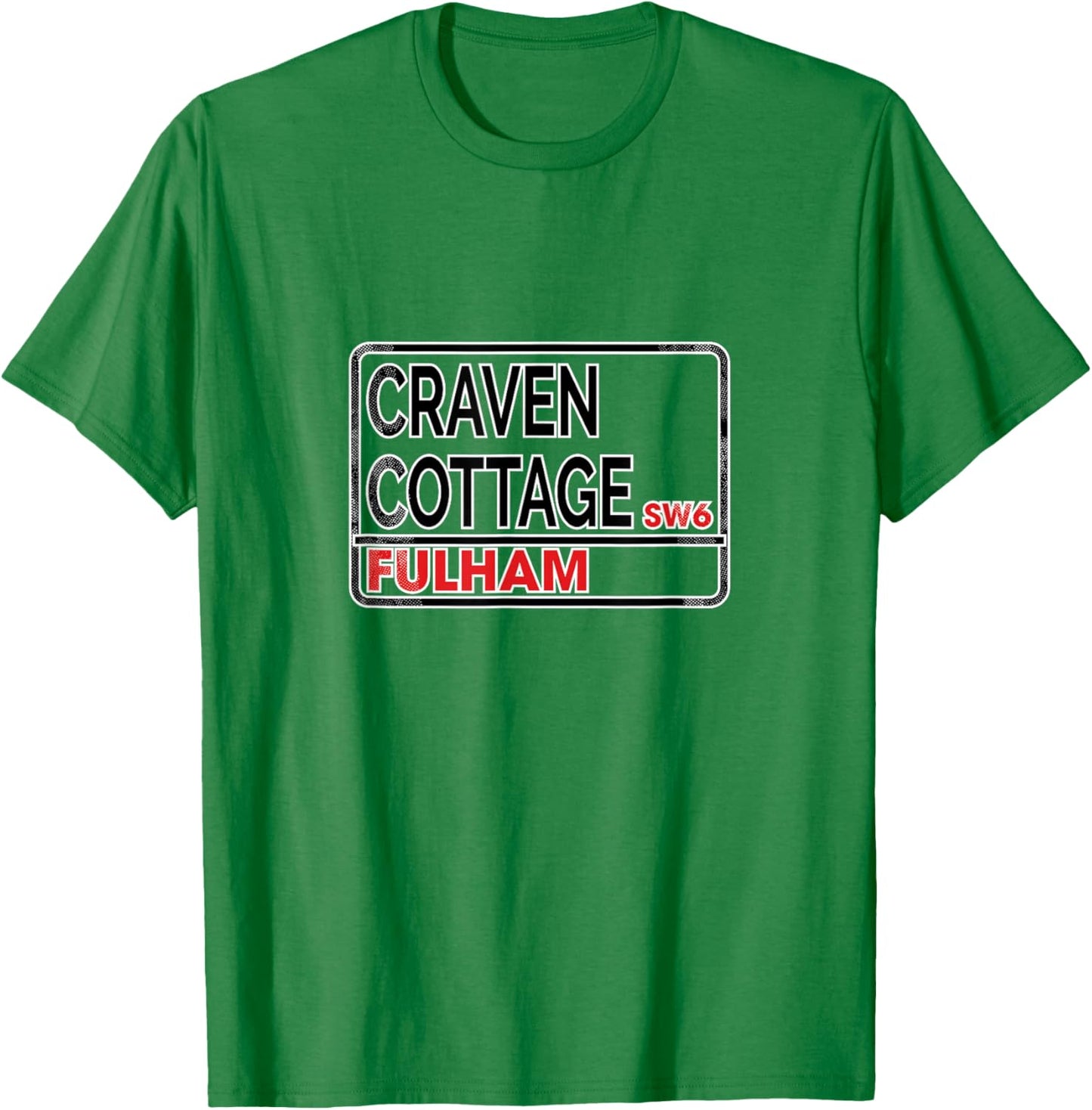 Fulham - Craven Cottage SW6 T-Shirt - T-Shirt | Irish Green