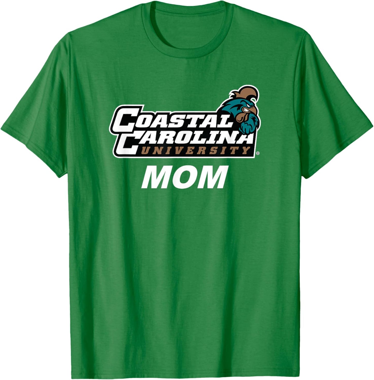 Coastal Carolina University CCU Mom T-Shirt - T-Shirt | Irish Green