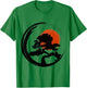 Japanese Bonsai Tree Zen Master Buddhism Penjing T-Shirt - T-Shirt | Irish Green