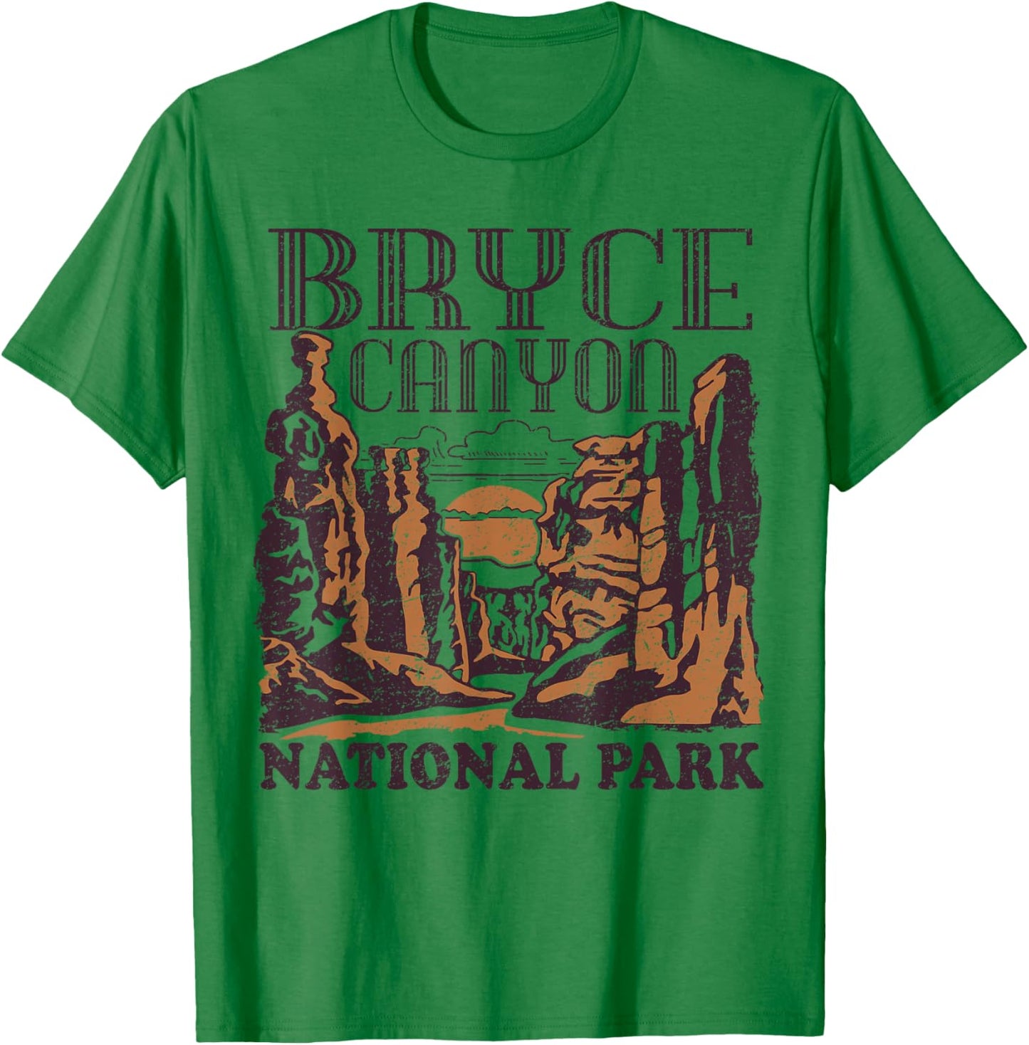 Bryce Canyon National Park Utah T-Shirt - T-Shirt | Irish Green
