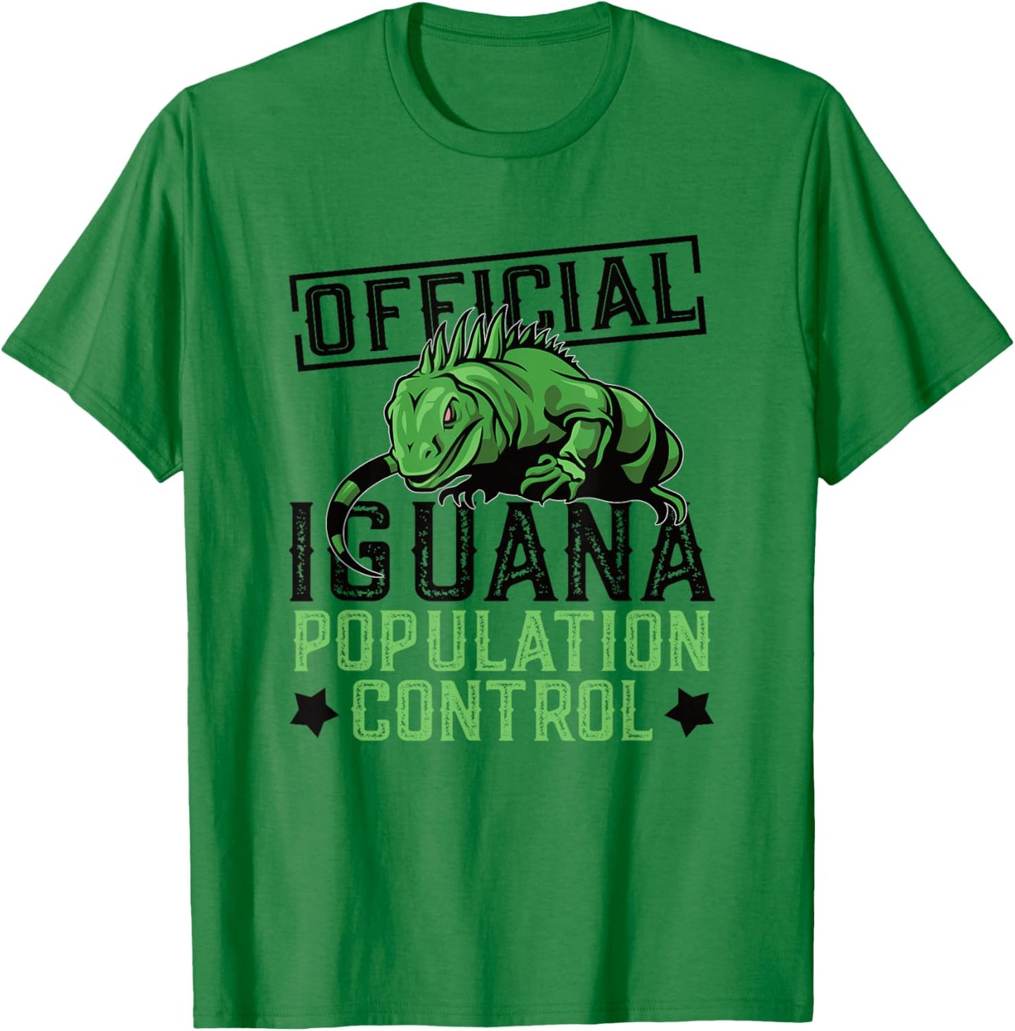 Iguana Hunter Design For Iguana Lizard Hunting T-Shirt - T-Shirt | Irish Green