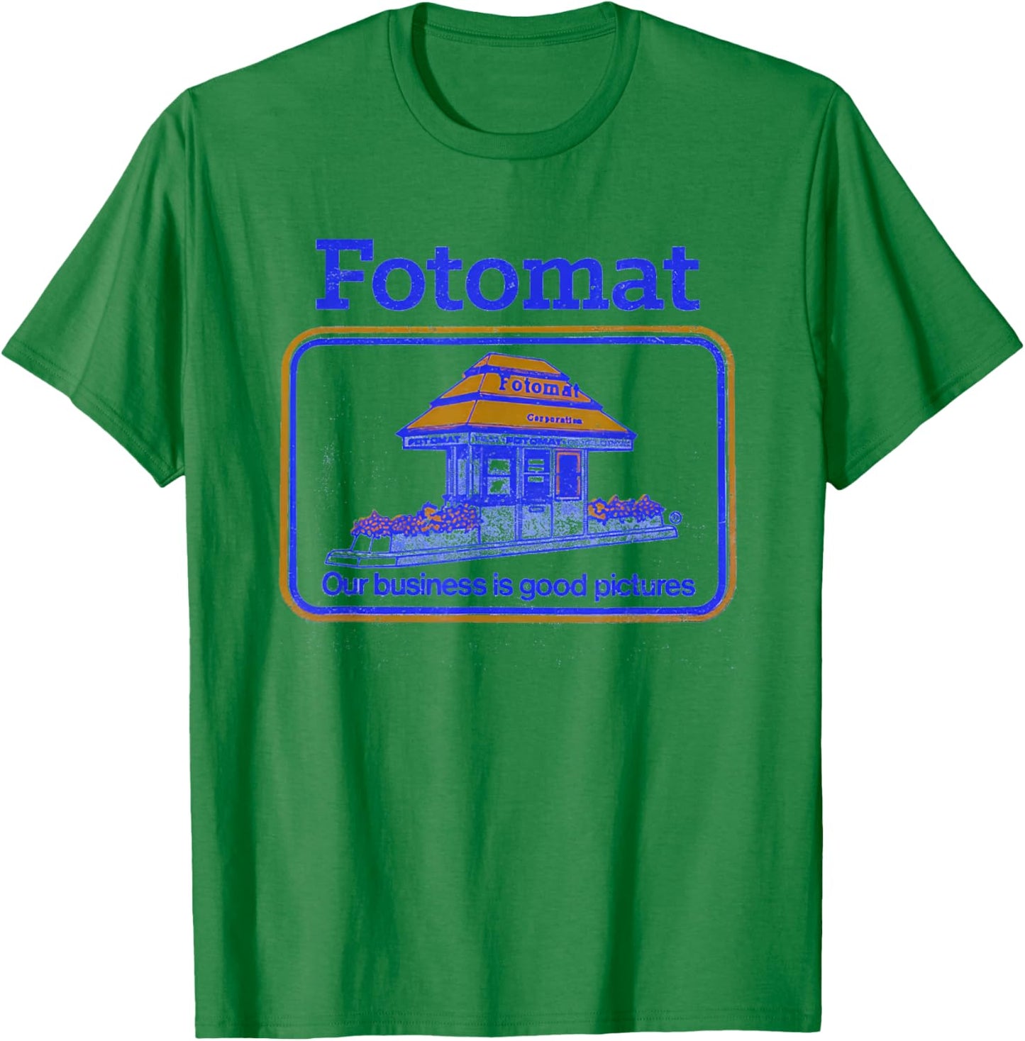 Fotomat Camera Photo Retro Vintage T-Shirt - T-Shirt | Irish Green