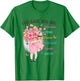 God Says You Are Flowers Girls Christian Bible Verse Kids T-Shirt - T-Shirt | Irish Green