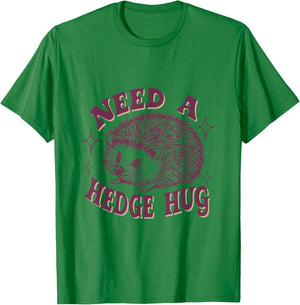Sarcastic Hedgehog T-Shirt - T-Shirt | Irish Green