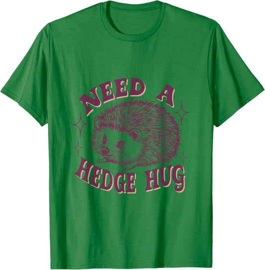 Sarcastic Hedgehog T-Shirt - T-Shirt | Irish Green