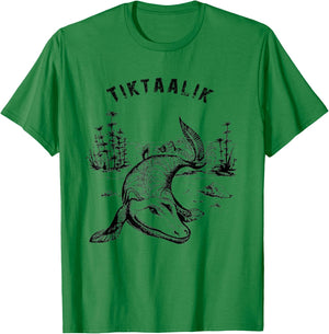 Tiktaalik Roseae T-Shirt - T-Shirt | Irish Green