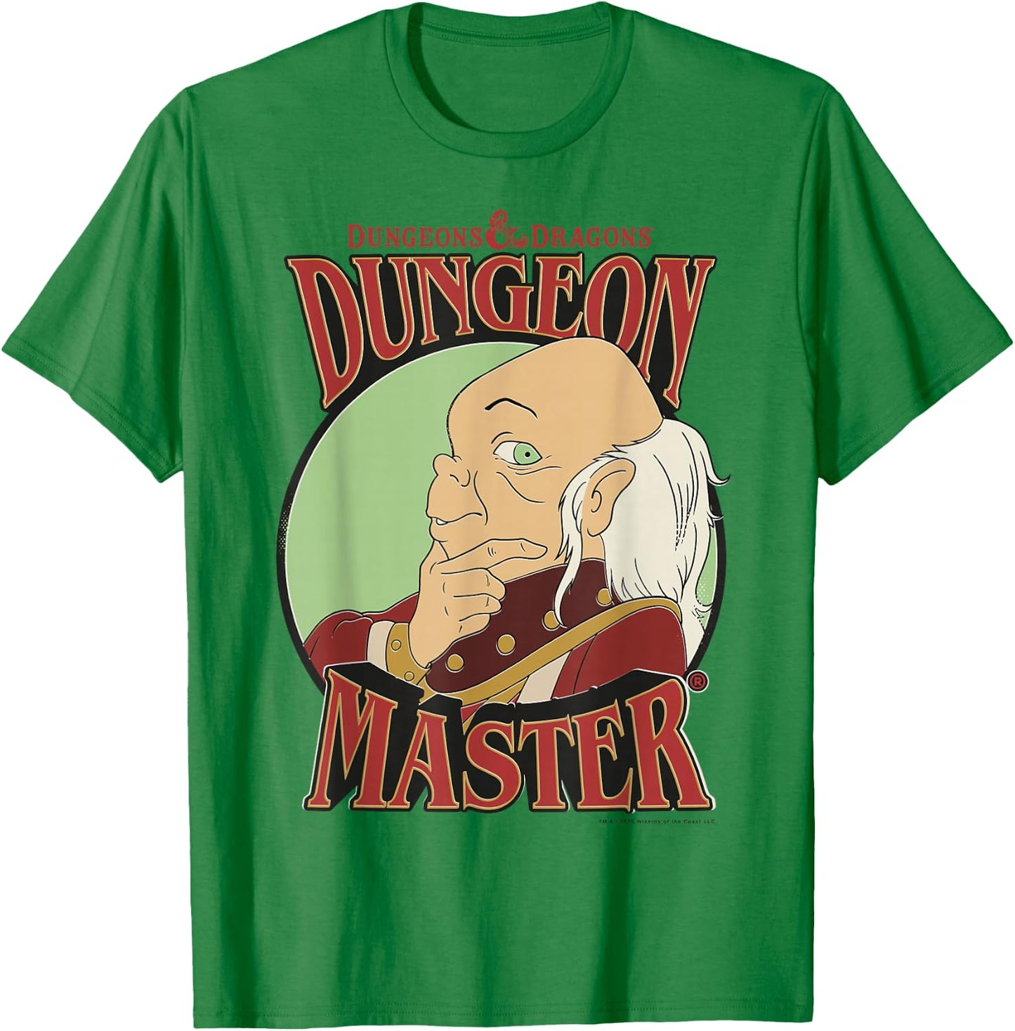 Dungeons & Dragons Dungeon Master Profile T-Shirt - T-Shirt | Irish Green