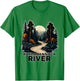Rappahannock River Retro River Rappahannock T-Shirt - T-Shirt | Irish Green