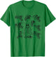 Cicadas Life Cycle Vintage Science Cicada Bug Illustration T-Shirt - T-Shirt | Irish Green