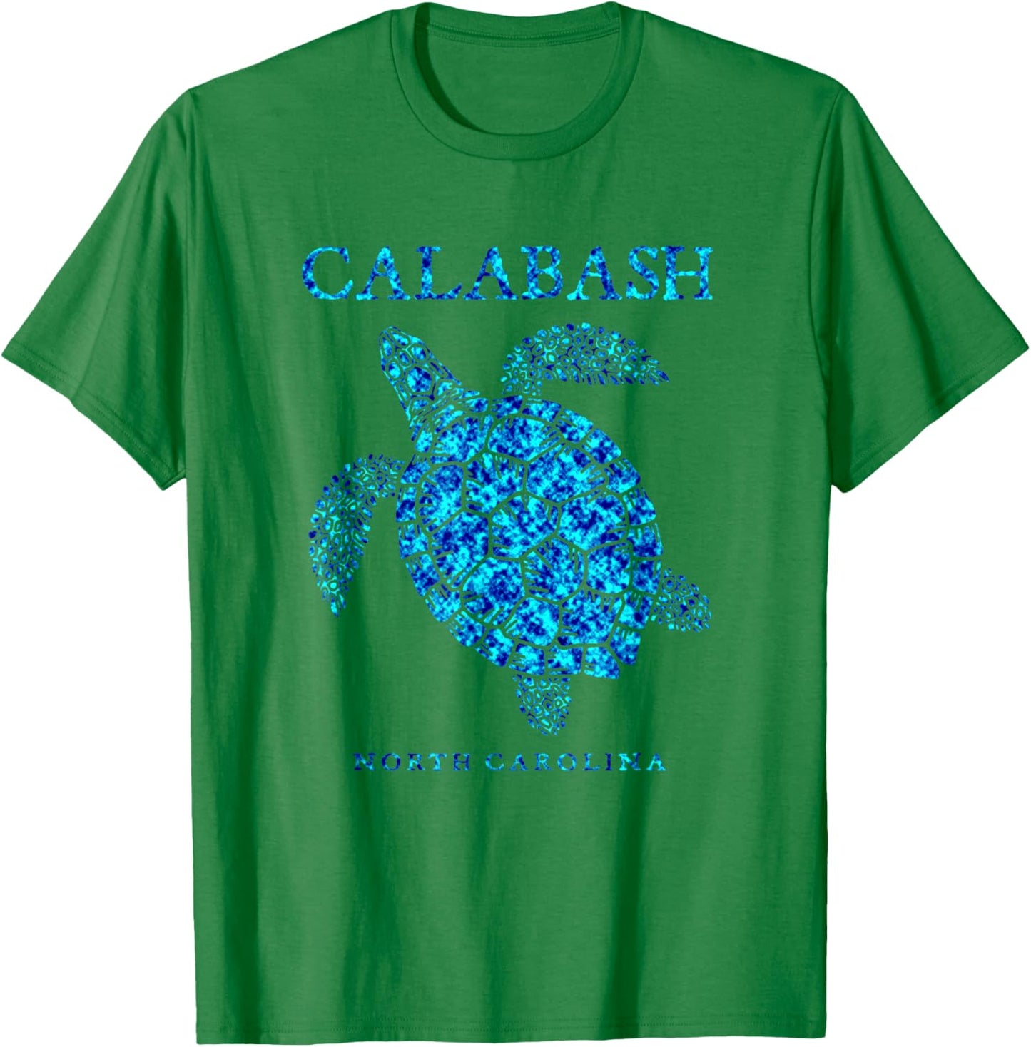 Calabash North Carolina Sea Turtle Beach Girls Boys T-Shirt - T-Shirt | Irish Green