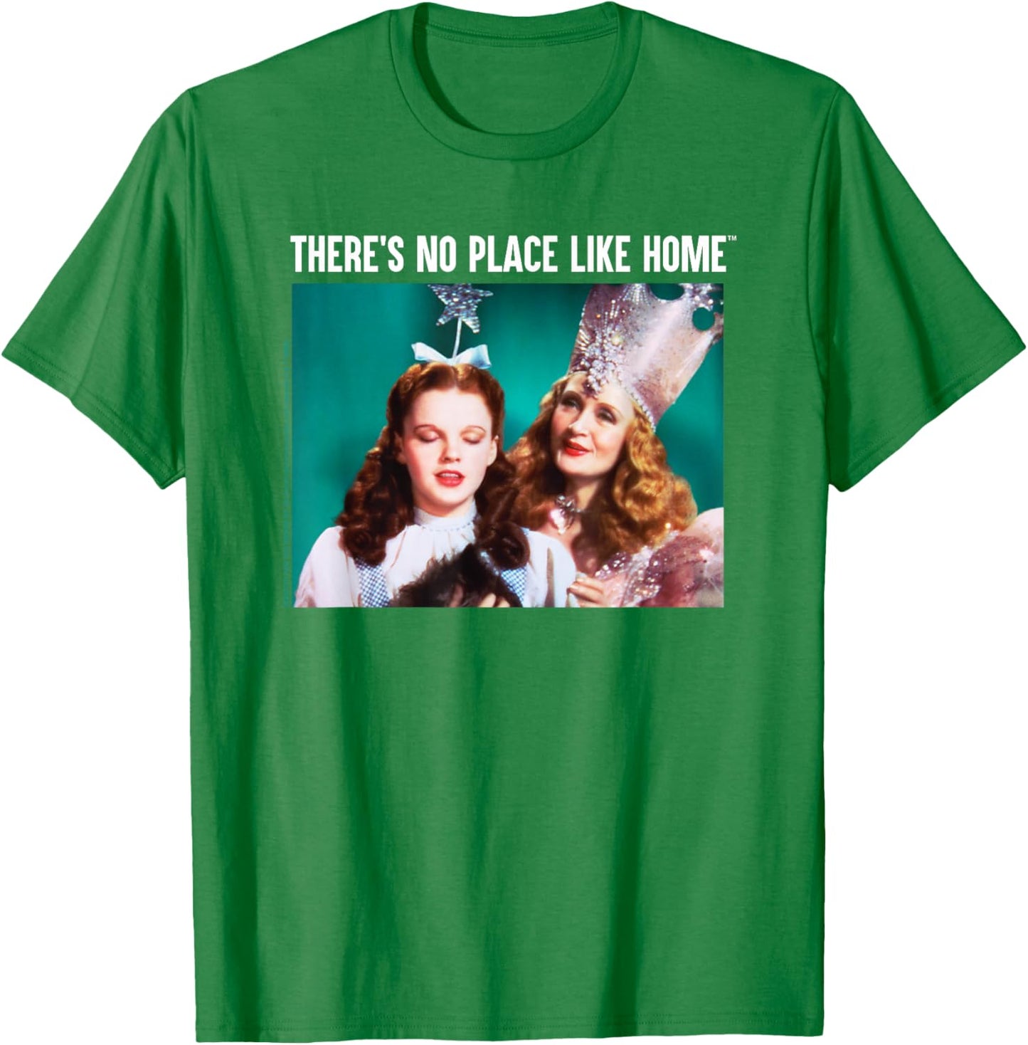 The Wizard of Oz No Place Like Home Glenda T-Shirt - T-Shirt | Irish Green