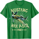 P-51D Mustang Vintage North American P-51D Fighter Warbirds T-Shirt - T-Shirt | Irish Green