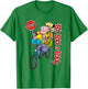 Ed, EDD n Eddy Stop Wild Biking Ride T-Shirt - T-Shirt | Irish Green