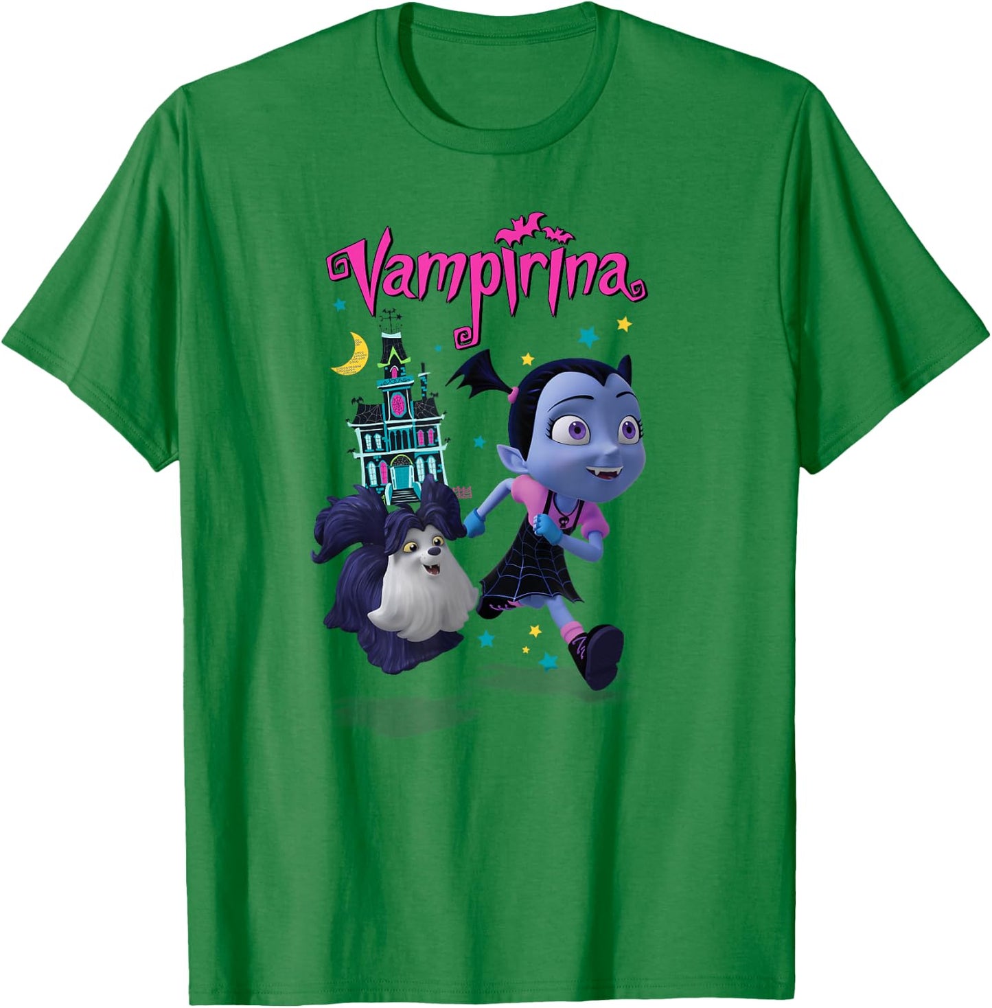 Disney - Vampirina Vampirina Poster T-Shirt - T-Shirt | Irish Green